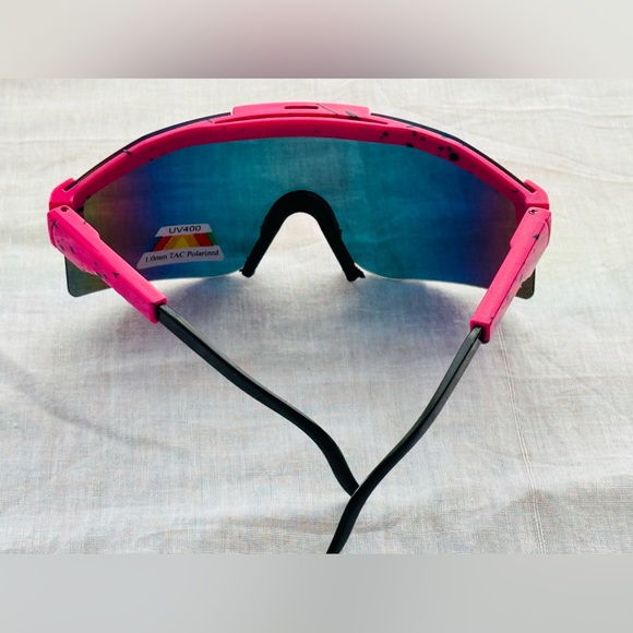 Sport Shield Sunglasses with Color Mirror ( Choose Any Color ) - Picture 14 of 14